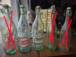 Botellas de Gaseosa Antiguas