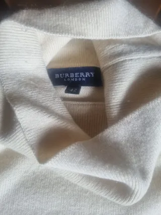 Jersey beige de punto