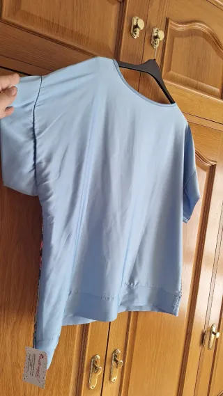 Blusa Raso Estampada Flores