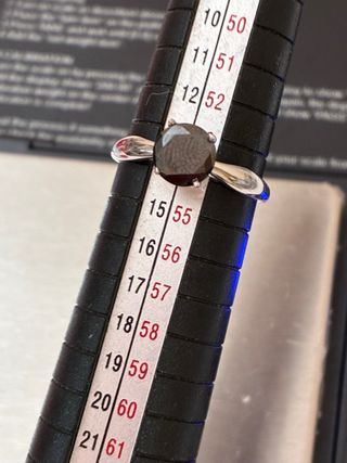 Anillo Oro 18k Diamante Negro 1.04 Ct