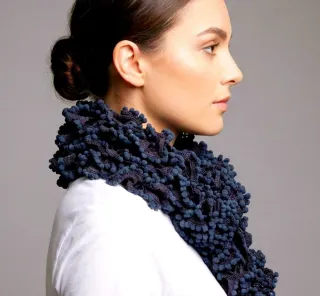 Sciarpa donna fatta a mano