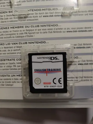Juego Nintendo DS English Training