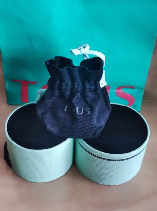 Pendientes Tous Osito Perla Plata