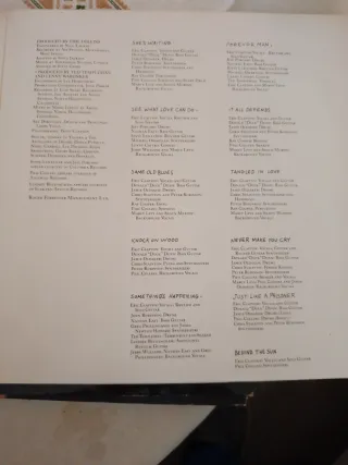 Vinilo Eric Clapton Behind the Sun