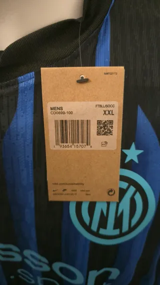 Maglia Inter Lautaro 10 Thuram 9 2025/2026 Home