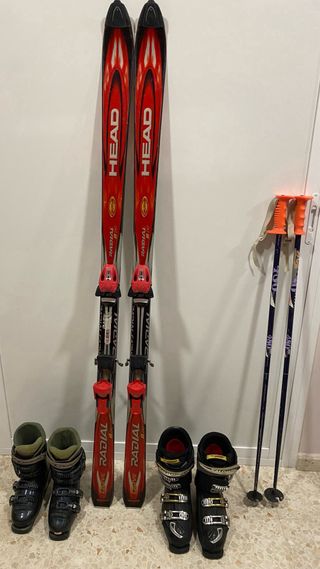 Conjunto Esquí Head Radial + Botas