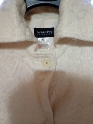 Cappotto Patrizia Pepe Beige Taglia 40