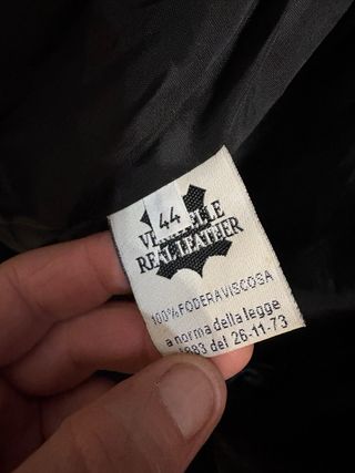 Giubbino bomber vera pelle vintage