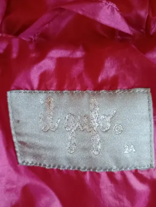 Piumino rosa scuro Il Gufo 2 anni