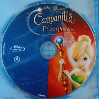 Blu-ray Campanilla y El Tesoro Perdido