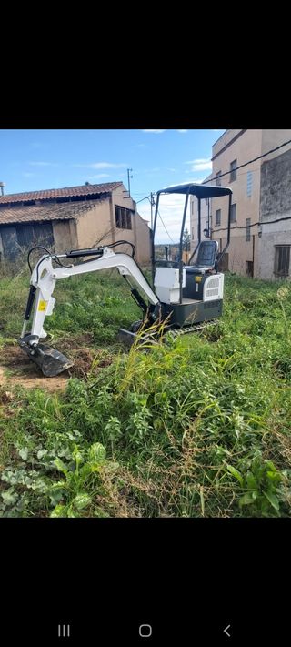 Mini excavadora