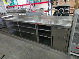 Conjunto 2 Muebles Acero Inoxidable