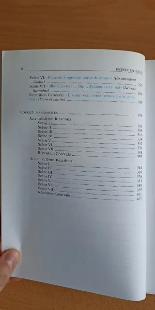 Libro de francés Entrée en scène