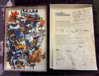 Puzzle Transformers 3D 75 Piezas 1985