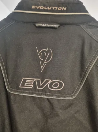 Chaqueta Moto Negra EVO Talla XL