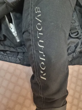 Chaqueta Moto Negra EVO Talla XL