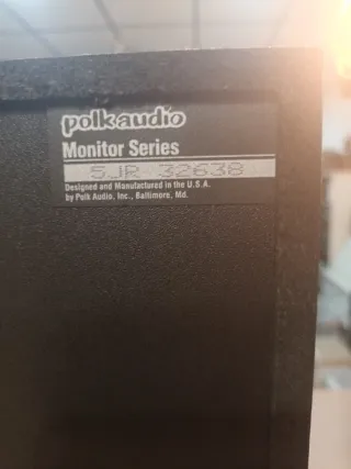 Altavoces Polk Audio 5JR Vintage U.S.A.