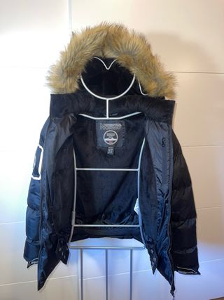 Abrigo Geographical Norway Negro