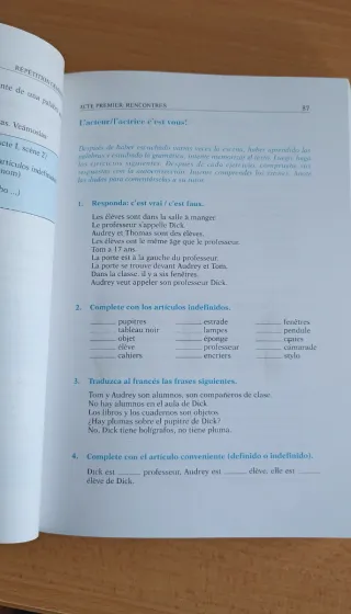 Manual de francés Répétition Générale