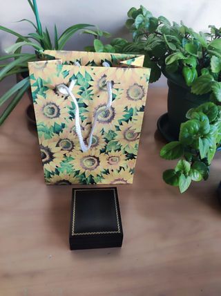 Pendientes Plata 3cm con Piedra Azul