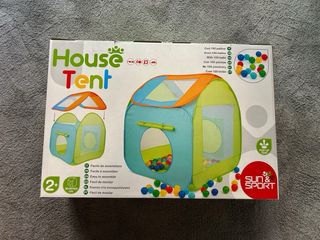 Casetta House Tent con 100 palline