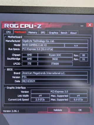 Gigabyte B650 GAMING X AX V2 Placa Base