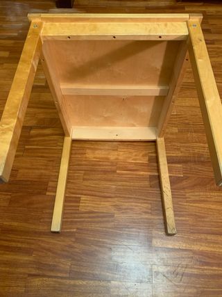 Mesa auxiliar madera Ikea