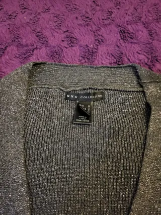 Vestido plateado brillante