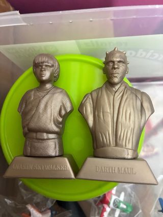 3 Figuras Star Wars Ep. 1 Kellogg's 90s
