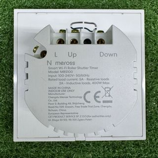 Interruptor de Cortina Inteligente Meross MRS100 W