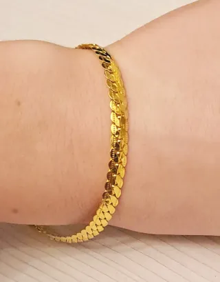 Braccialetto donna oro