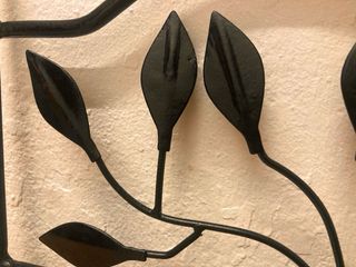 Biombo Forja y Tela 3 Cuerpos