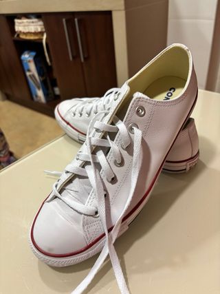 Converse Piel Blancas Talla 43