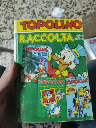 Vendo questi numeri di topolino raccolta.