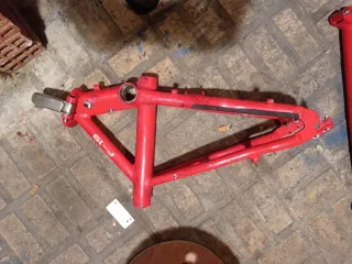 Cuadro Monty f-19 con tija manillar