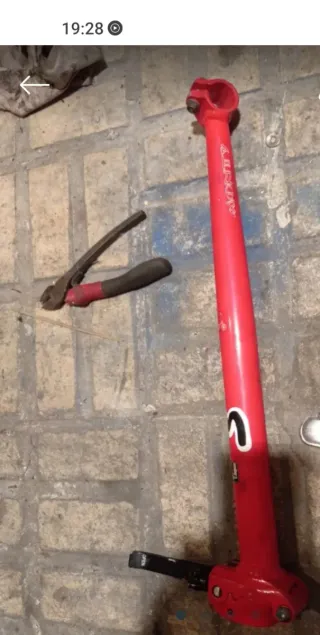 Cuadro Monty f-19 con tija manillar