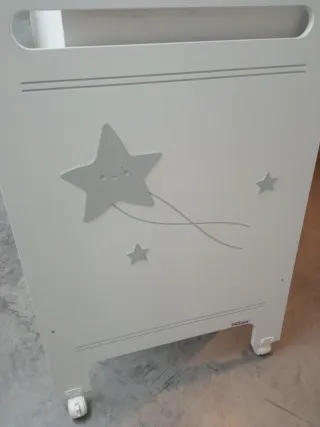 Cuna marca Trama colecho madera + colchón. Unisex