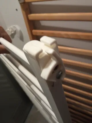 Cuna marca Trama colecho madera + colchón. Unisex