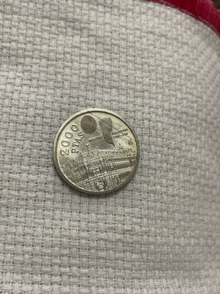 Moneda 2000 Ptas 1994 Asamblea FMI-BM