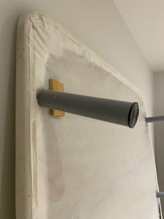 Somier tapizado y colchón de 150x190