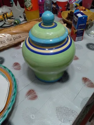 Jarrón joyero decorativo