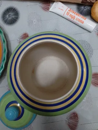 Jarrón joyero decorativo