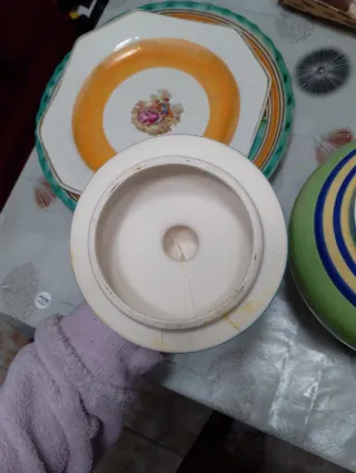 Jarrón joyero decorativo