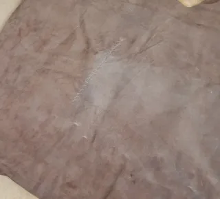 Tappeto pelle zebra beige/nero