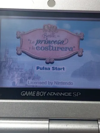 Nintendo Game Boy Advance SP Plata