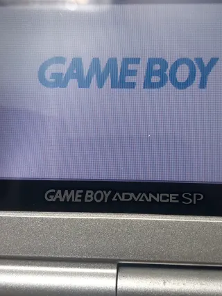 Nintendo Game Boy Advance SP Plata
