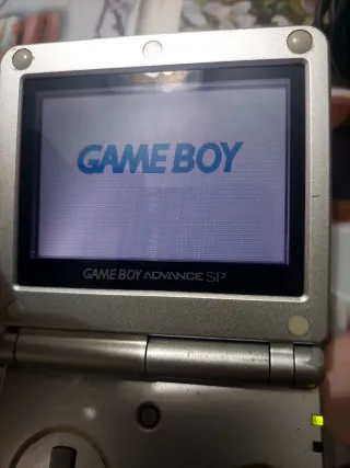 Nintendo Game Boy Advance SP Plata