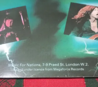 VINILO METALLICA PICTURE RIDE THE LIGHTNING NUEVO