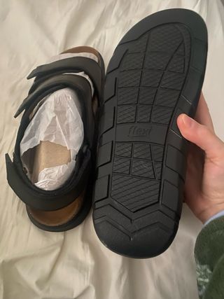 Sandalias de piel. Flexi.