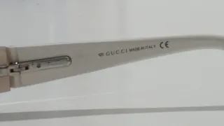 Gafas Gucci Beige y Plateadas